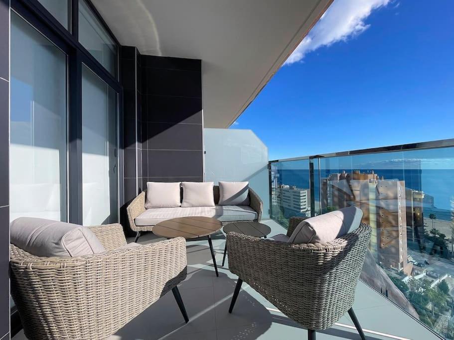 Luxury Apartment Residencial Sunset Drive - Benidorm, Espana Eksteriør bilde