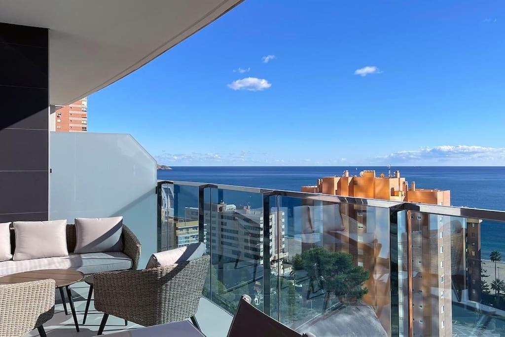 Luxury Apartment Residencial Sunset Drive - Benidorm, Espana Eksteriør bilde