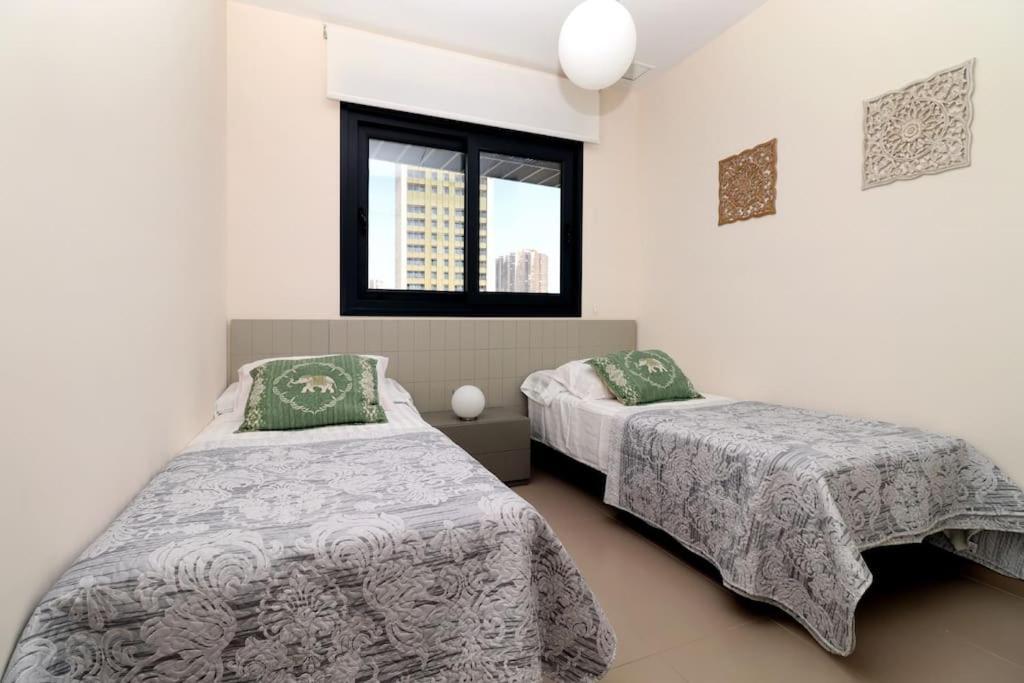 Luxury Apartment Residencial Sunset Drive - Benidorm, Espana Eksteriør bilde