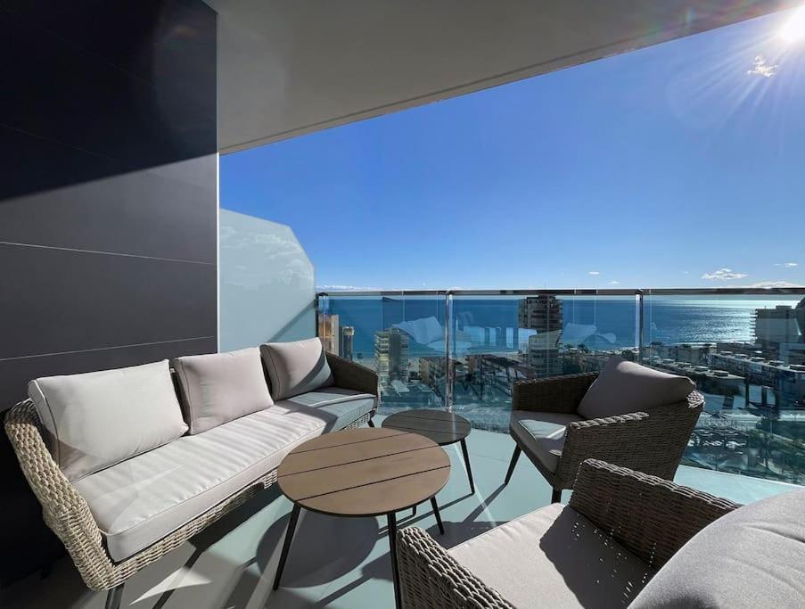 Luxury Apartment Residencial Sunset Drive - Benidorm, Espana Eksteriør bilde